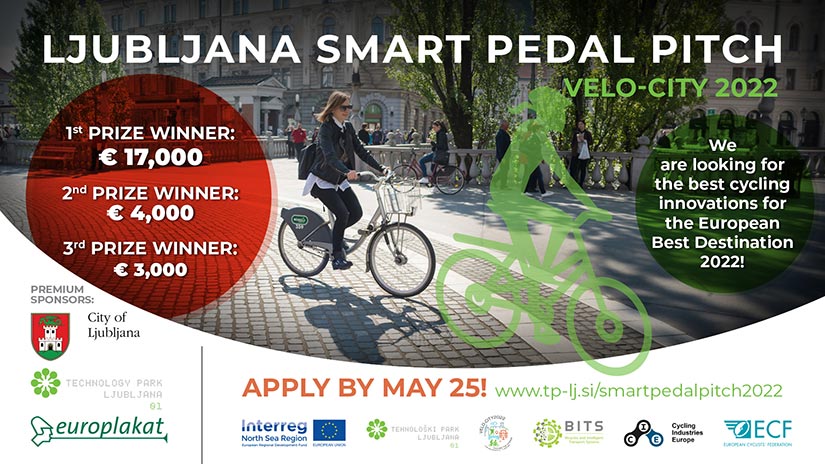 SMART PEDAL PITCH 2022 AT VELO-CITY 2022 LJUBLJANA