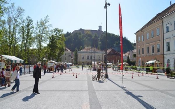 Cycling festival at the Congress Square (2012)