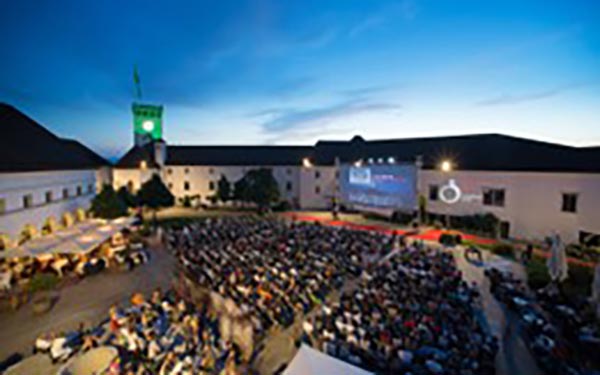 Ljubljana castle courtyard